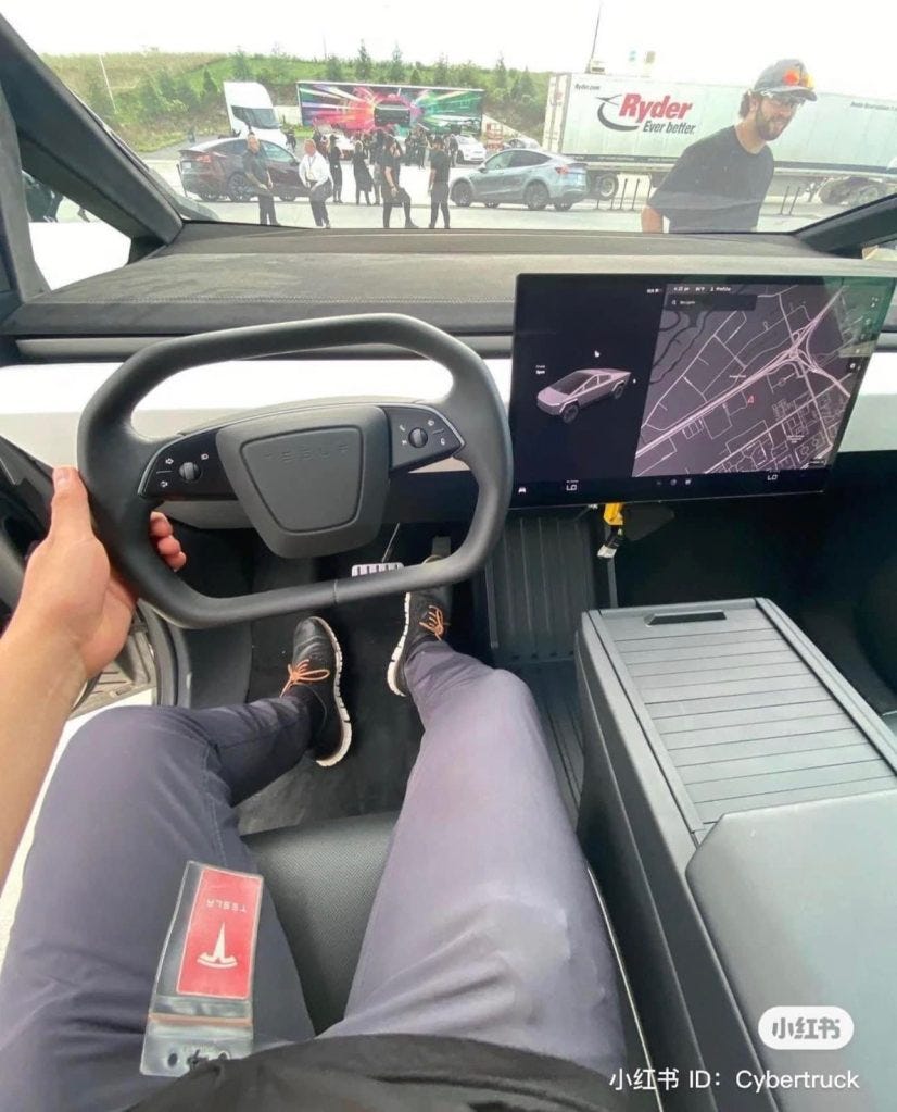 Tesla Cybertruck Interior