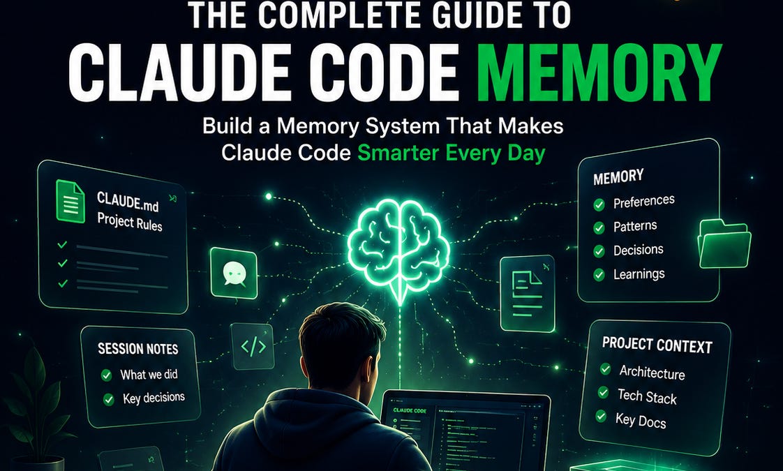 How To Code Memory Claude Code Memory 101: How to Make Your AI Agent Remember Everything ...