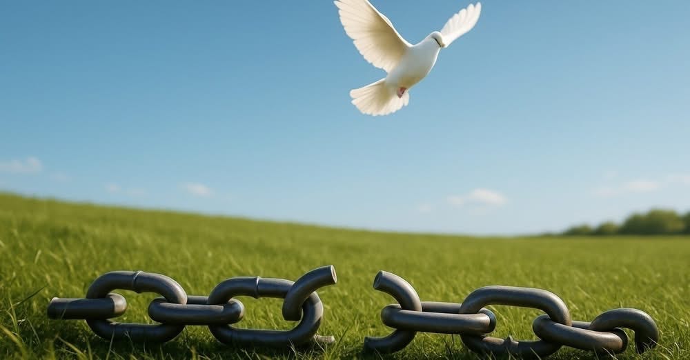 A white bird flying over a chain

AI-generated content may be incorrect.