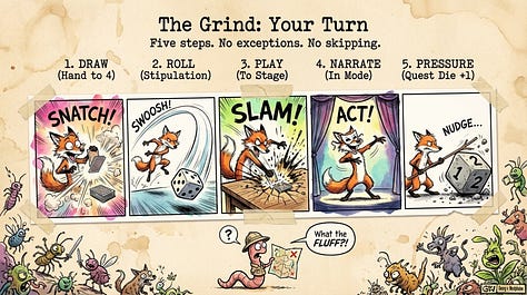 Cut & Play Comics. Not a game you play. A game you use.