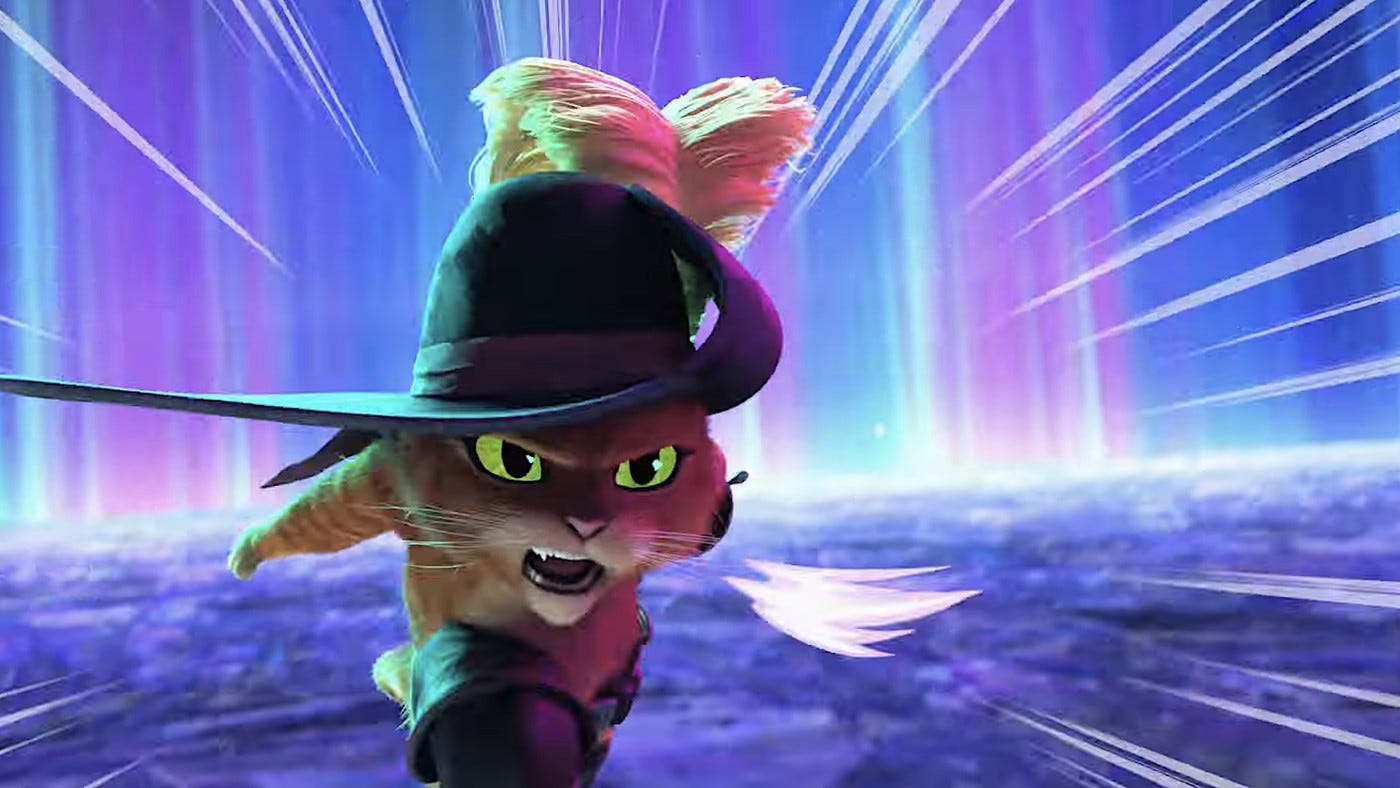 Puss in Boots: The Last Wish took inspiration from Into the Spider-Verse -  Polygon