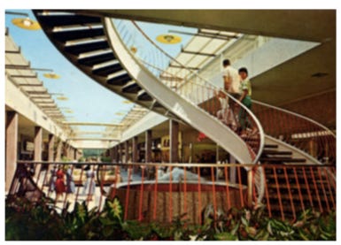 Historic photos of Lloyd Center (Credit: Urban Renaissance Group)