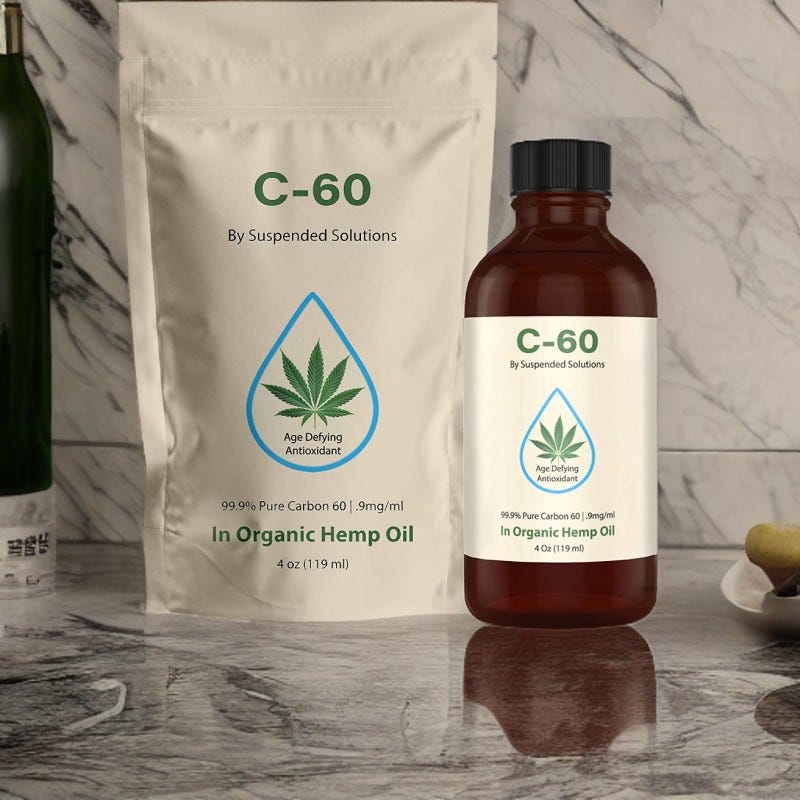 C60 Fullerene & Hemp Extract C60 Fullerene & Hemp Extract