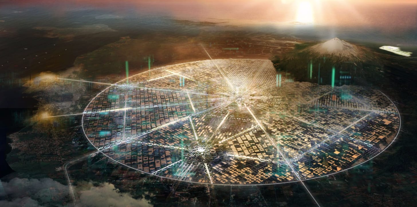 Announced world&#39;s first “Bitcoin City” - Domus