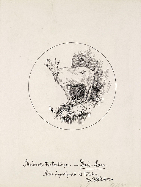 Original Artwork by Th Kittelsen