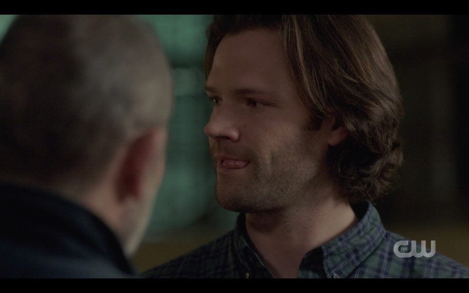 sam winchester controlling tears anger at daddy john spn 1413 sam winchester controlling tears anger at daddy john spn 1413