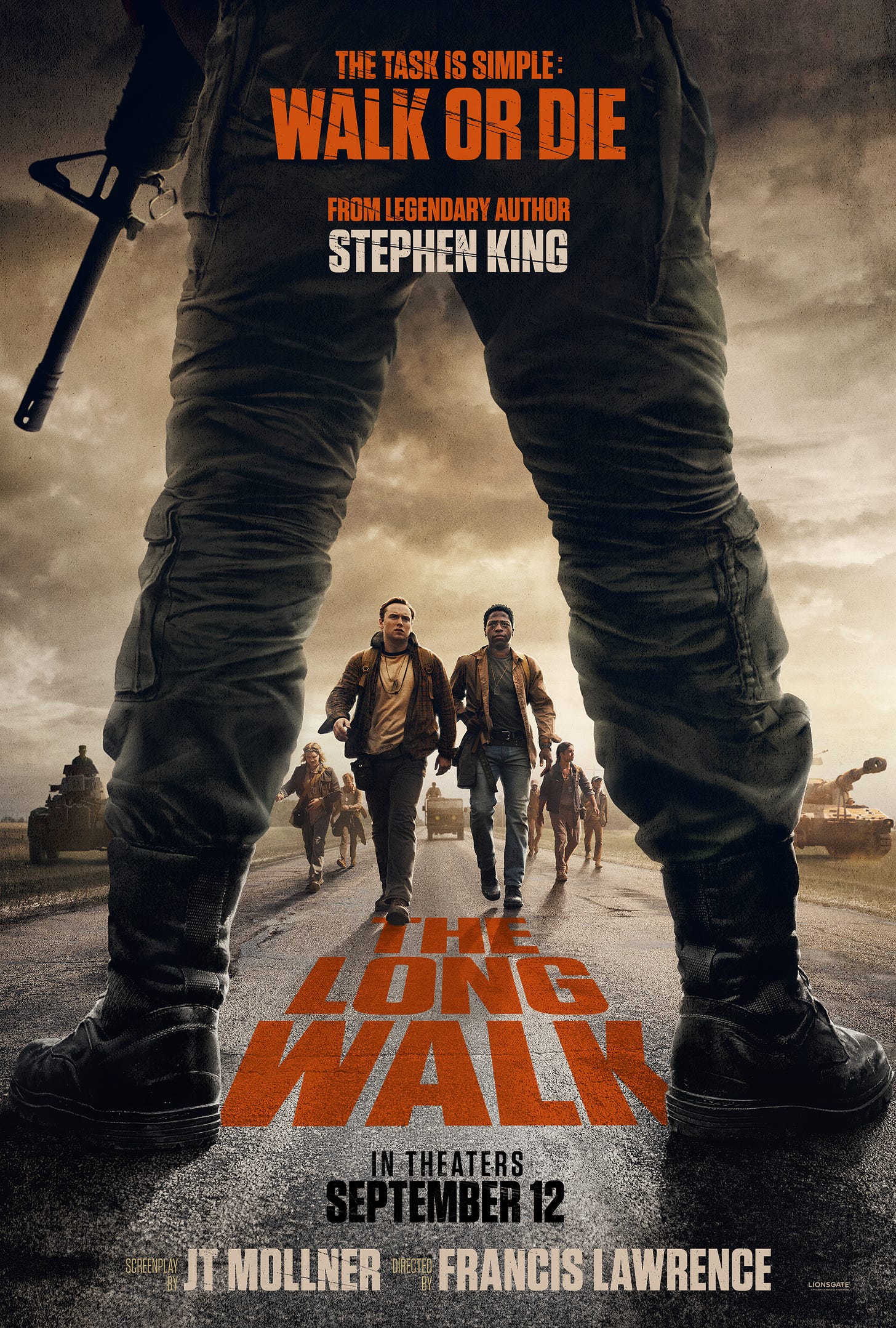 THE LONG WALK movie poster