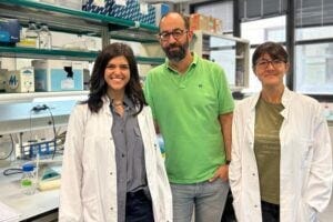 From left to right: Dr. Elena Fusari, Dr. Marco Milan, Dr. Mariana Muzzopappa.