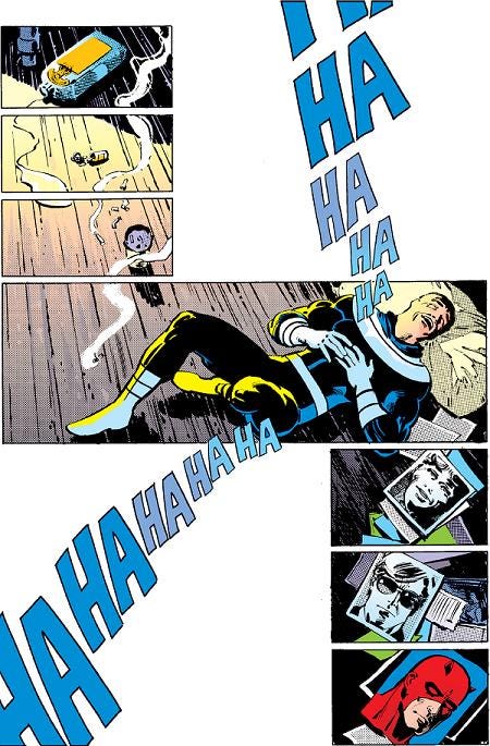 O Demolidor de Frank Miller e Klaus Janson - Garrafa