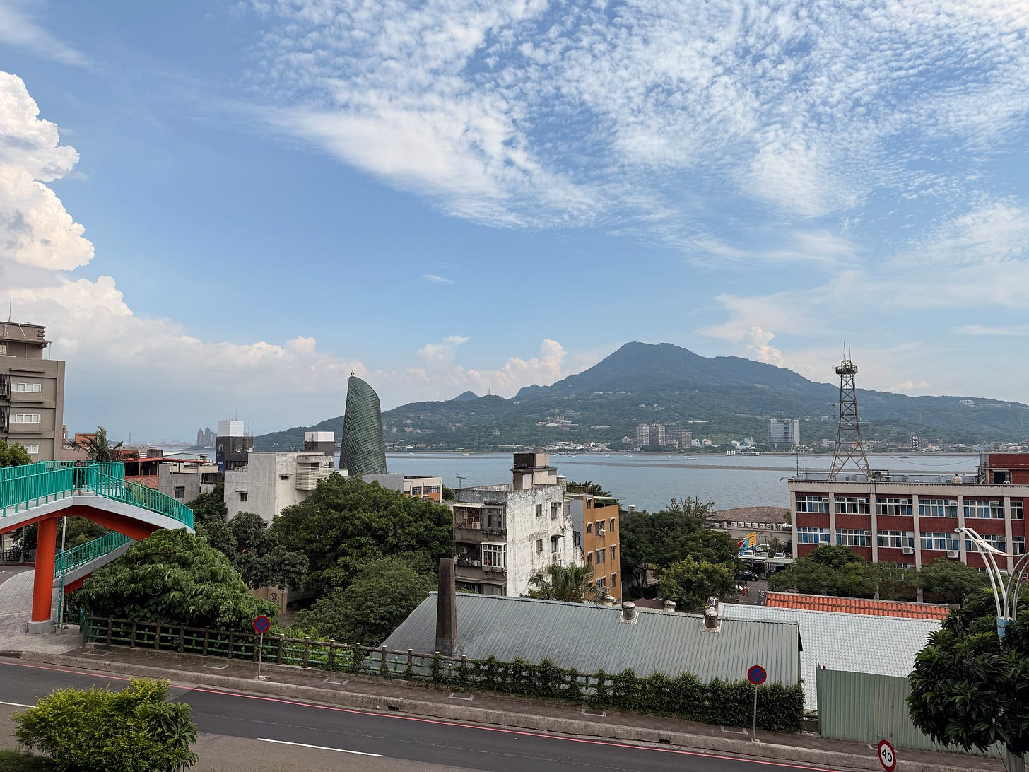 A view of Guanyin from Tamsui
