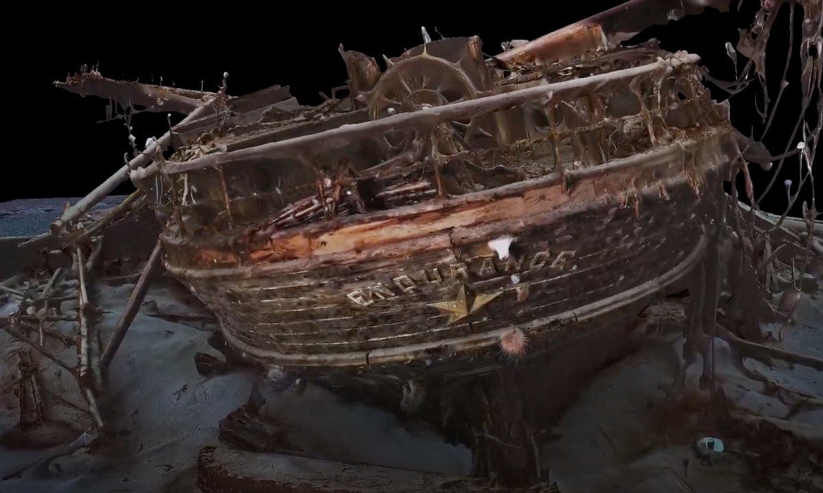 New images show remarkable state of preservation of Ernest Shackleton's ship | Antarctica | The Guardian New images show remarkable state of preservation of Ernest Shackleton's ship | Antarctica | The Guardian
