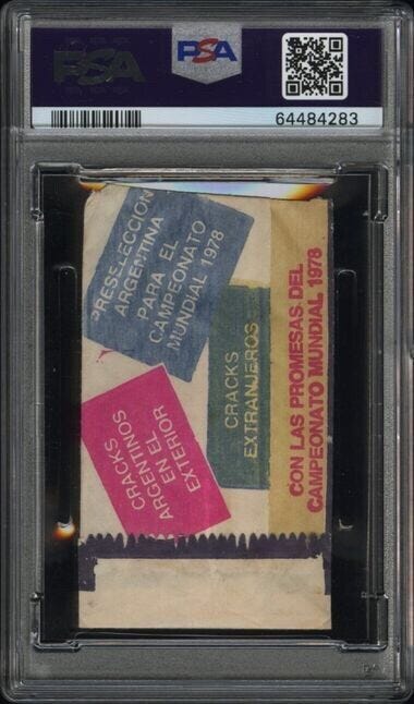 1977 Futbol Campeonato de Argentina Paper Pack PSA 6 EX-MT possible Maradona RC! - Picture 2 of 2