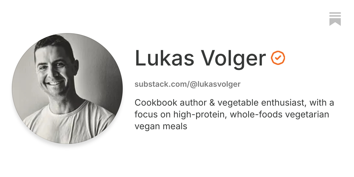 Lukas Volger | Substack