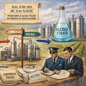 Il vino senza alcol (o, meglio, l’alcol senza vino) nella riforma delle accise