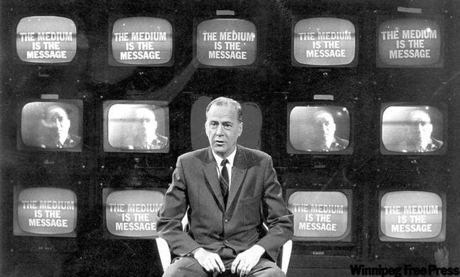 Philosophy & Society — The Medium is the Message by Marshall McLuhan | by  Valentin Ducros | Medium