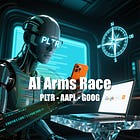 A.I. Arms Race: PLTR - AAPL - GOOG