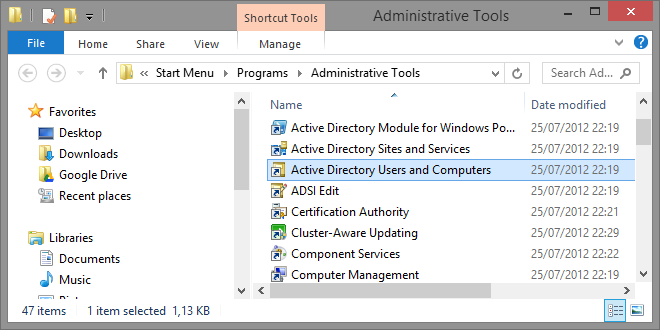 Featured image of post Installare Active Directory Users And Computers su Windows 8 Featured image of post Installare Active Directory Users And Computers su Windows 8
