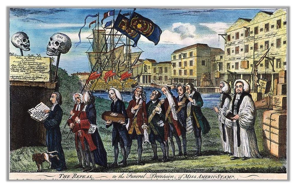 This Day in History: The Stamp Act is repealed