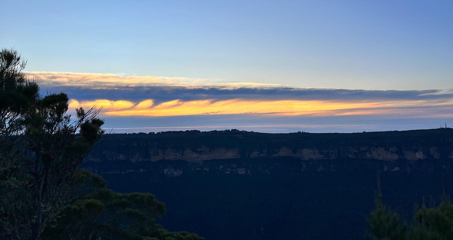 sunrise at sublime point. michelle cowles