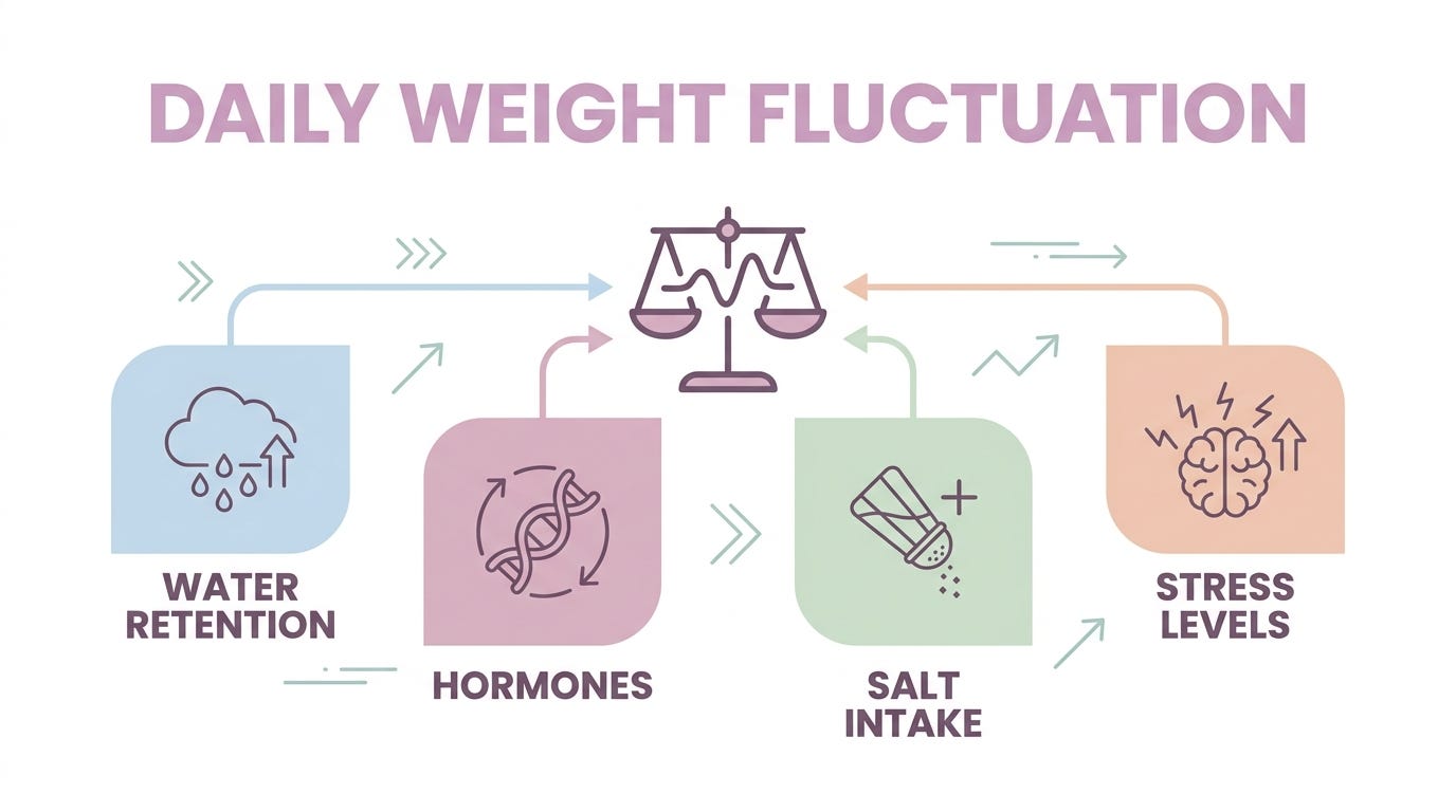 Daily Weight Fluctuation Daily Weight Fluctuation