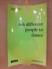 ask different people to dance ask different people to dance