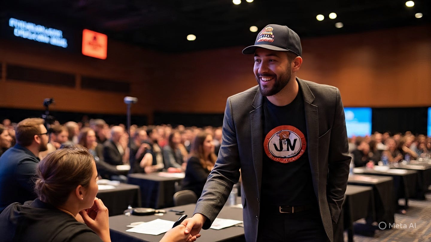 Image created using Meta AI. The prompt used to create the image is shared in the post