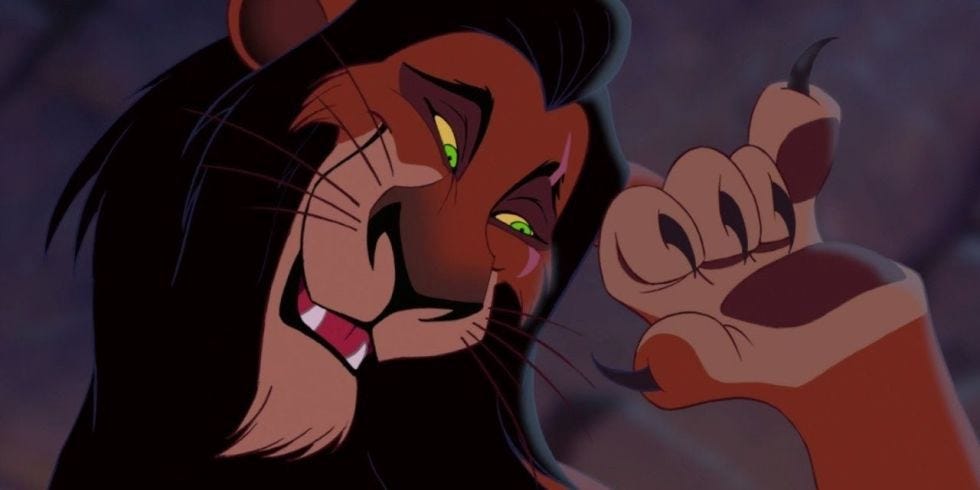 Scar: A Lion King Story. “I was first in line until the little… | by  Alexandria Kalliomaa | Medium