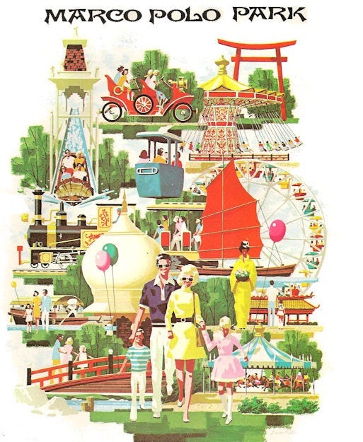 Marco Polo Park Poster