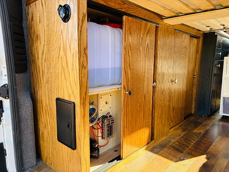Photos from our van build.