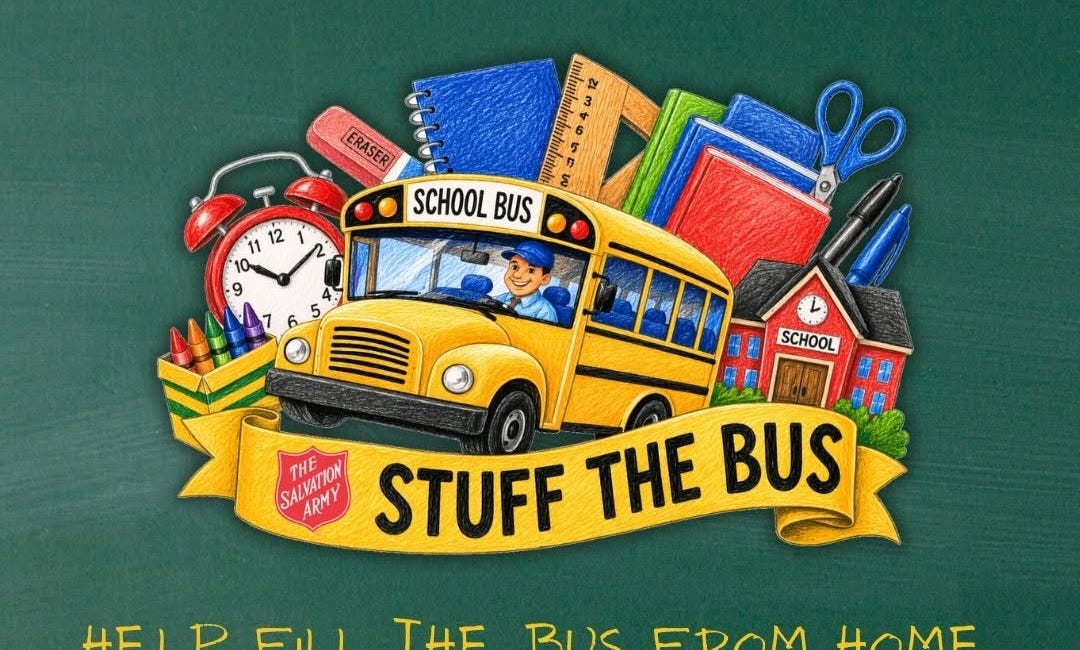Salvation Army Launches Stuff the Bus Campaign to Support Local Students