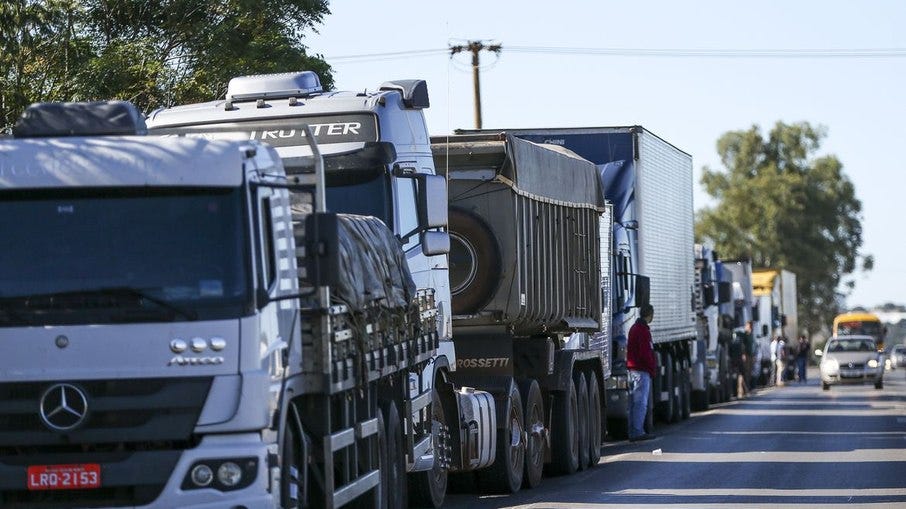 Greve dos caminhoneiros de 2021 pode ser maior do que a de 2018, segundo  ANTB - Economia - iG