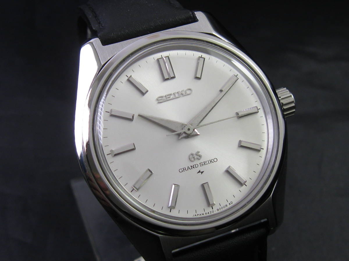 希少 美品 Grand Seiko/グランドセイコー GS 後期型 Ref.4420-9000 Cal.4420B 手巻 オーバーホール・新品仕上済 1967年製造 希少 美品 Grand Seiko/グランドセイコー GS 後期型 Ref.4420-9000 Cal.4420B 手巻 オーバーホール・新品仕上済 1967年製造