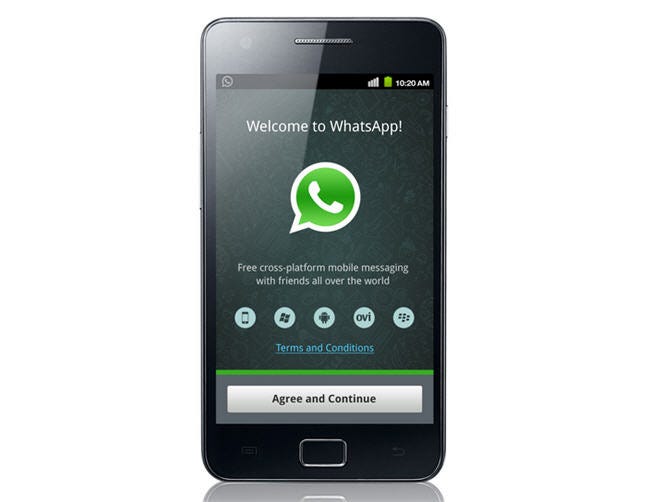 Whatsapp en el móvil Whatsapp en el móvil