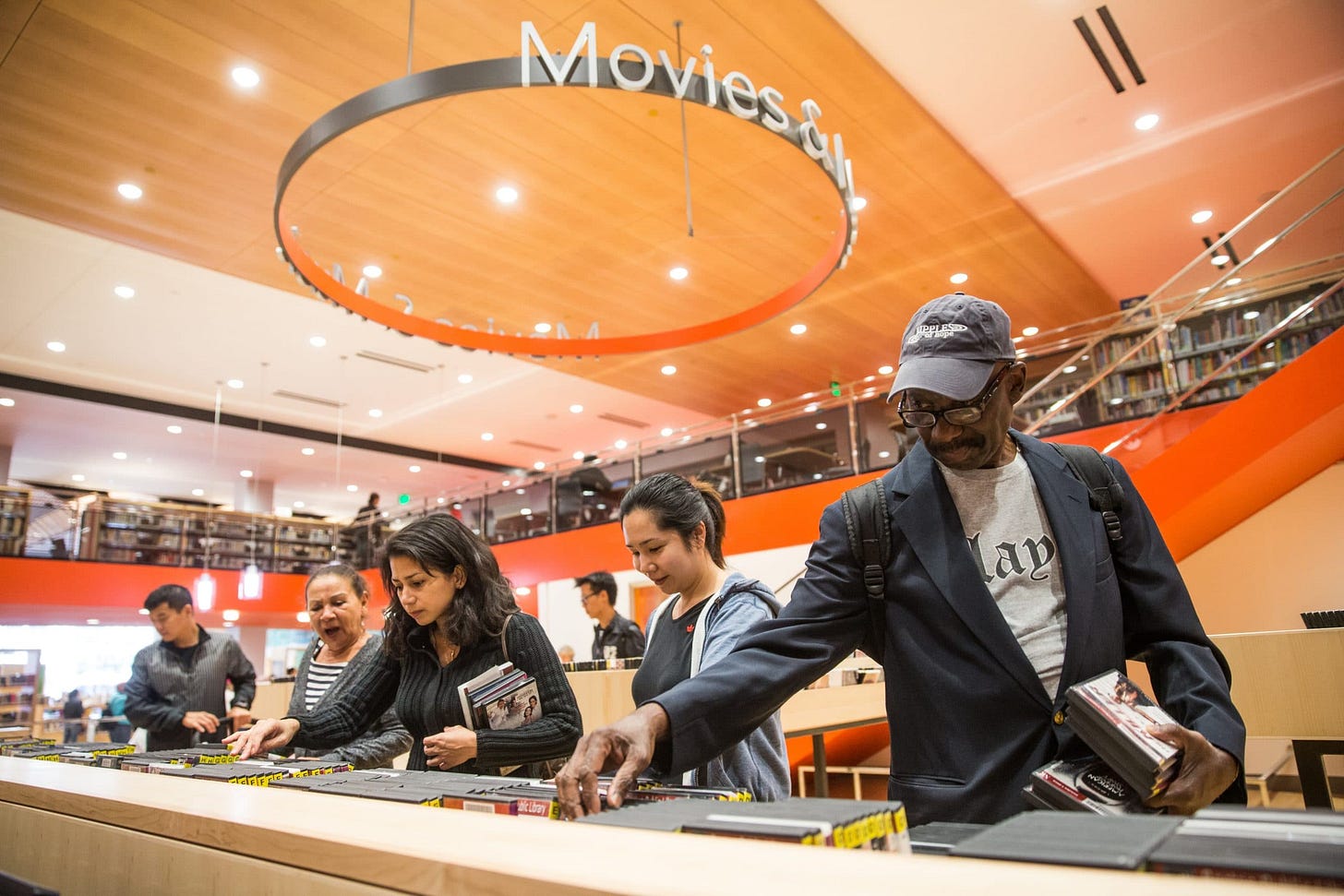 public library movie rental