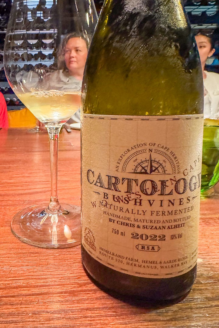 BOCA El Vino Es Vida: Alheit Vineyards Cartology Bushvine and Vins Pepe Raventós Ancestral de la Vinya del Mas