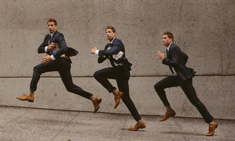 Don't Go Running in Your Dress Shoes - by Jaden Ramsey
