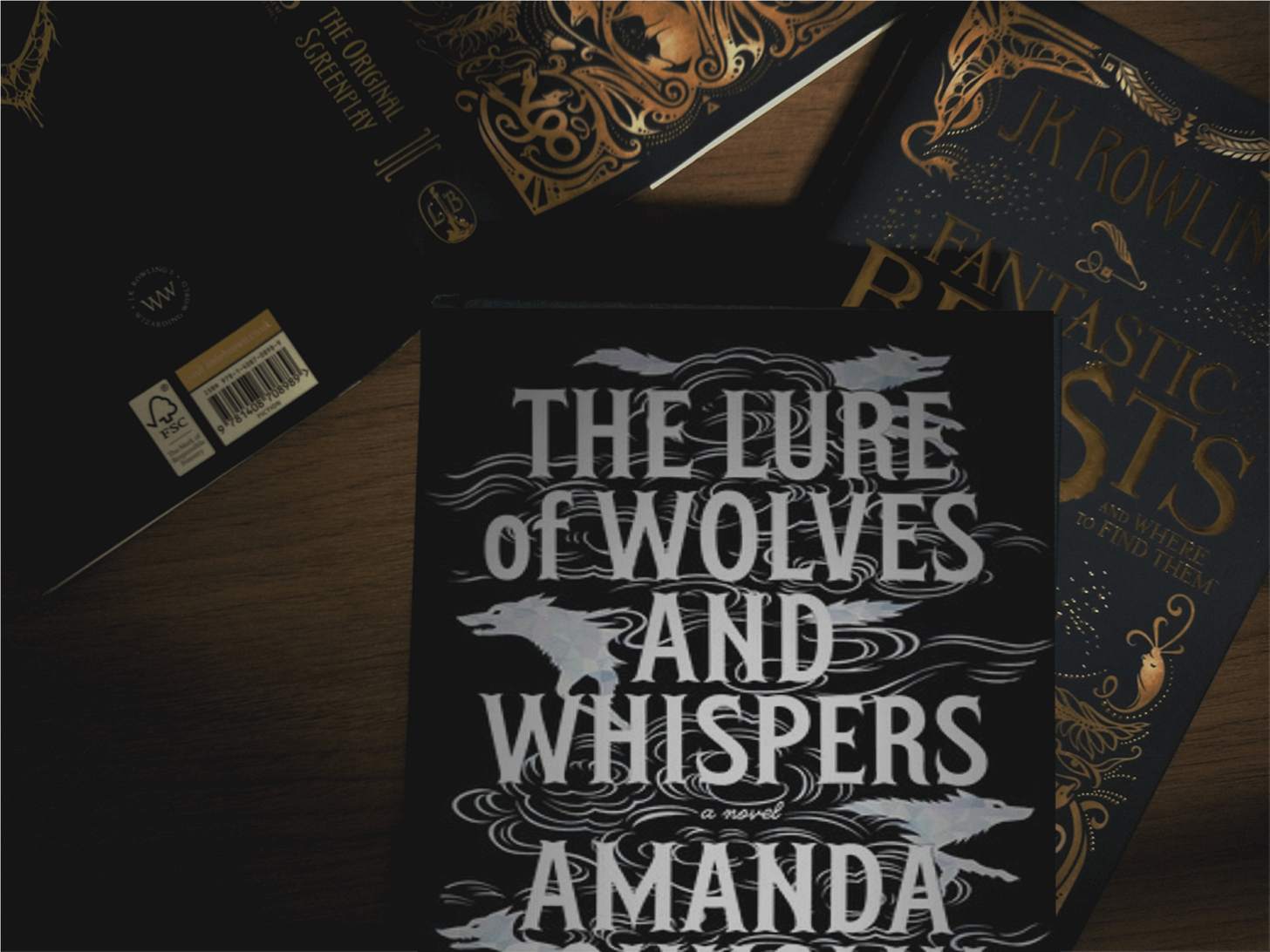 Book "The Lure of Wolves and Whispers" by Amanda Connolly on other fantasy novels
