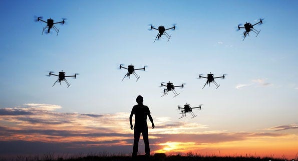 How Swarm Drones are Mimicking Nature - DRONELIFE
