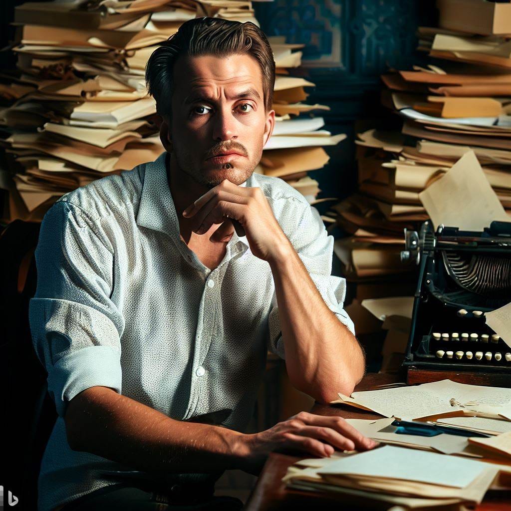 writer with plenty of ideas, Over 200 articles, a novel, some half-written books, and dozens of short stories await their turn to be edited and published, and I'm here whining about it. 