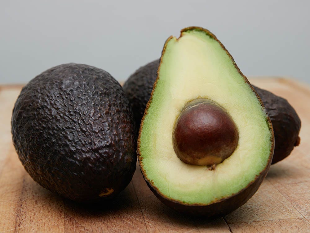 Avocados are a source of potassium