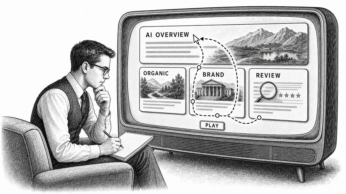 Users behave differently in AI Overviews vs. AI Mode (5 minute read)