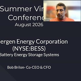 Bimergen Energy Corporation (NYSE American:BESS) - Summer 2026 Virtual Conference, Day 3