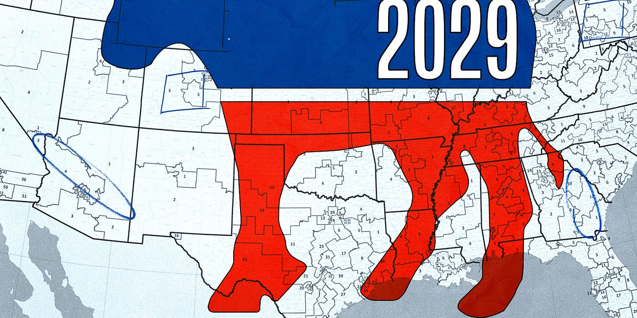 Democrats’ Redistricting Efforts Must Focus on January 2029 to Avoid a Trump Coup