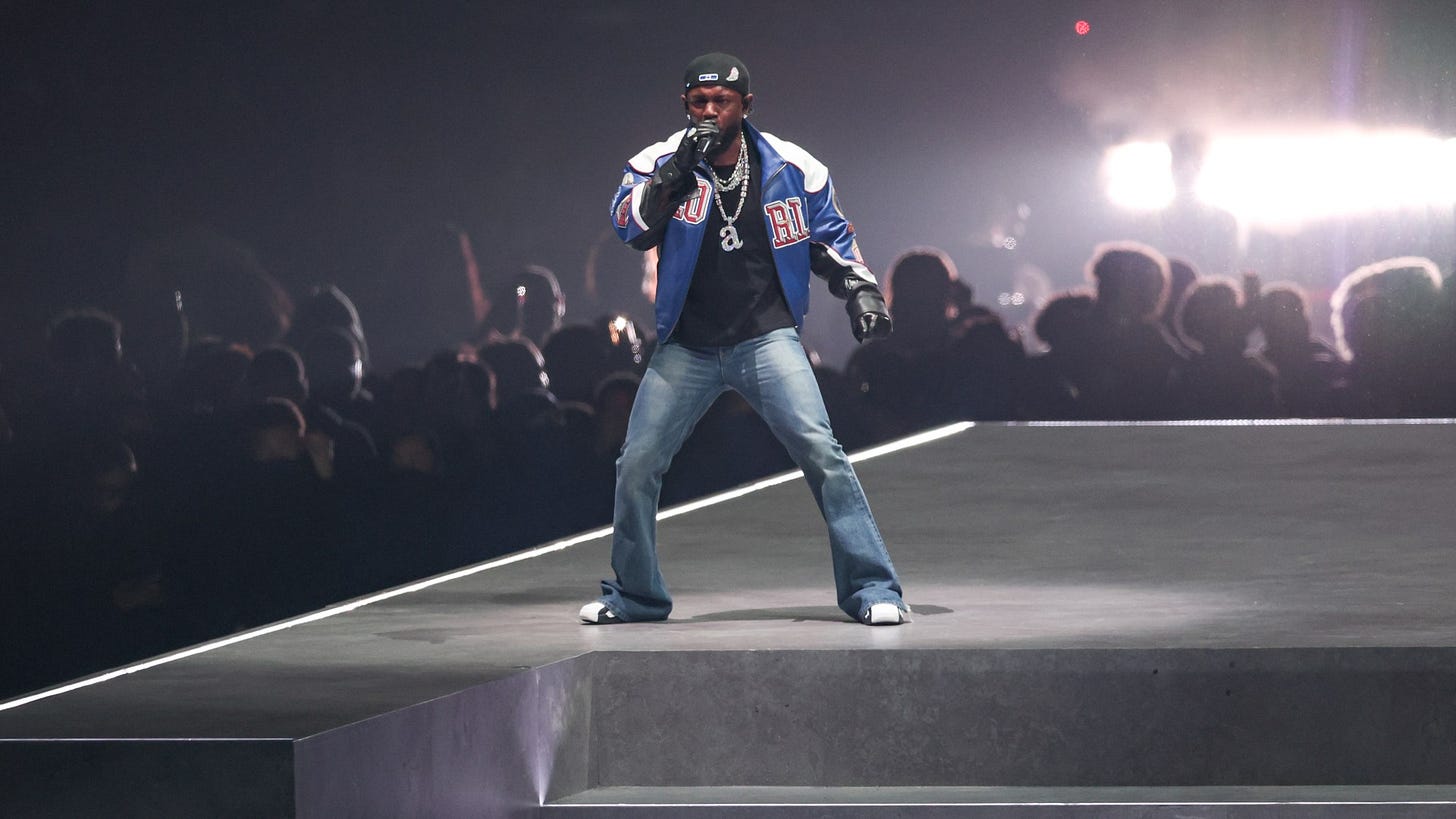 Kendrick Lamar's Super Bowl Flare Jeans: Buy Online