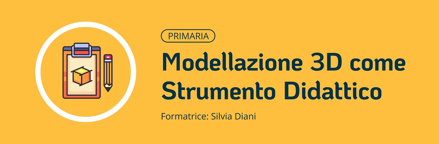 Corso Modellazione 3D come strumento didattico