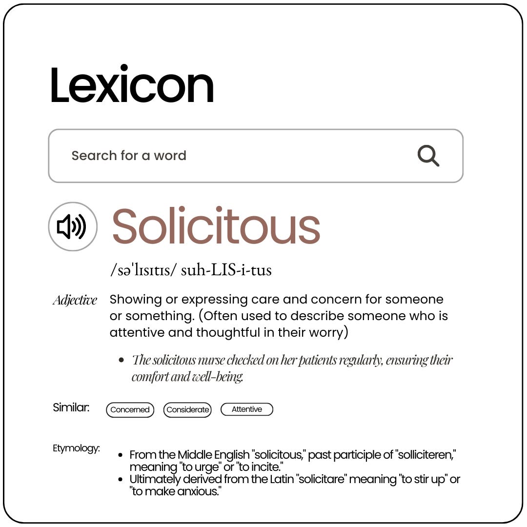 Solicitude Example The Art of Caring: Unveiling the Power of Solicitude