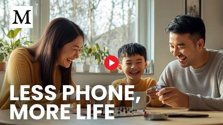 less phone more life