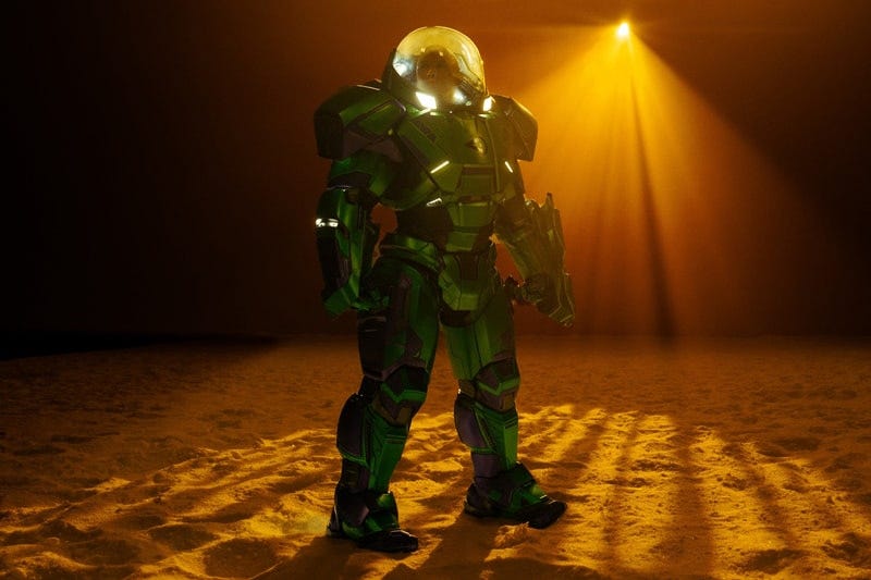 James Gunn reveal's Lex's armor
