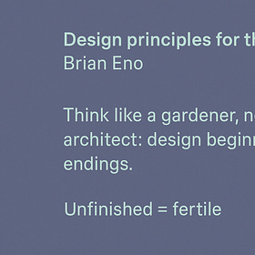 The power and beauty of incrementalism