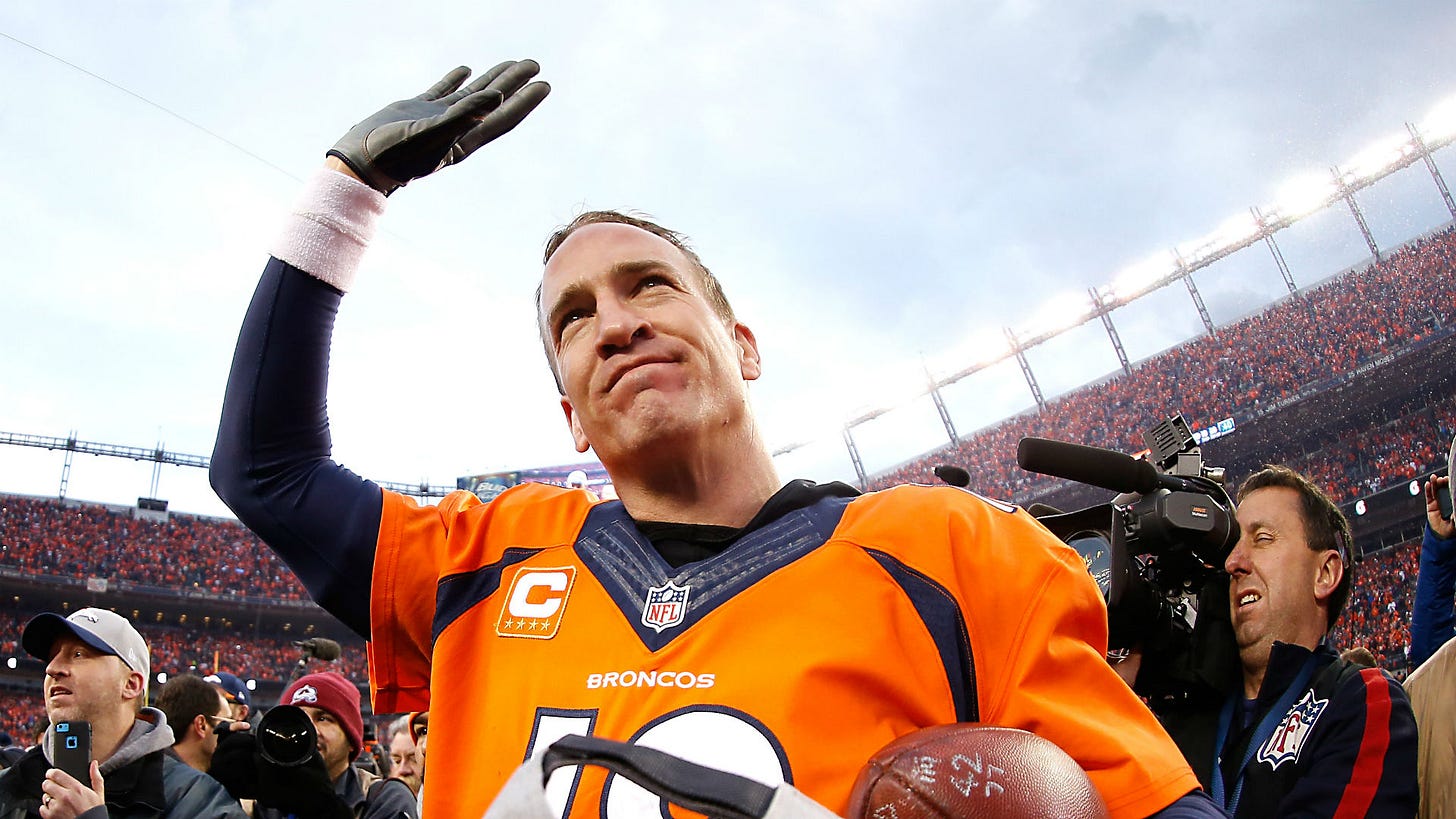 peyton manning finally makes nfl retirement official 2016 images peyton manning finally makes nfl retirement official 2016 images